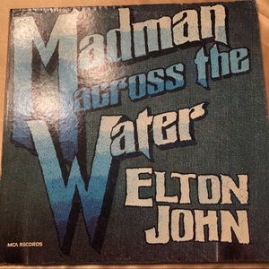 Elton John madman across the water record